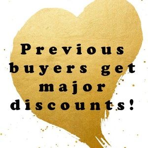 Previous buyer? Just say so in comments!